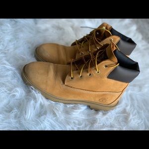 Tan Classic Construction Timberlands